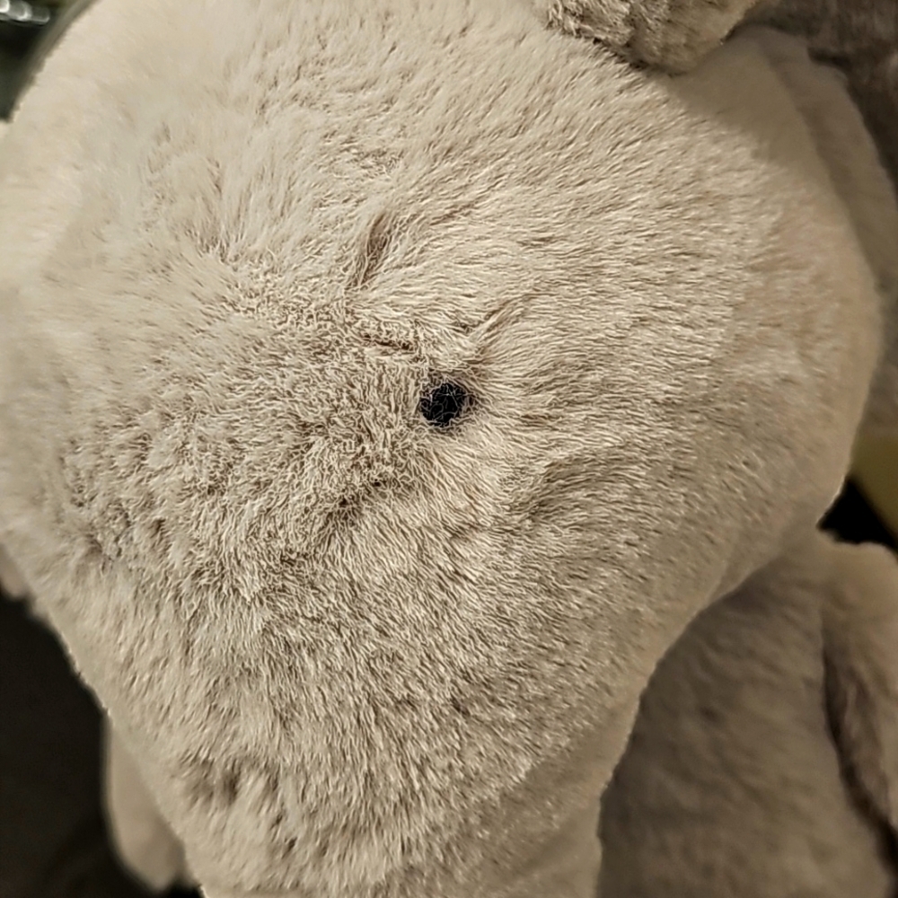 Pottery Barn Kids Gray Elephant Critter Plush Collection - Large 18" - Picture 6 of 6